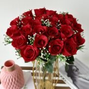 24头平头玫瑰 (2)