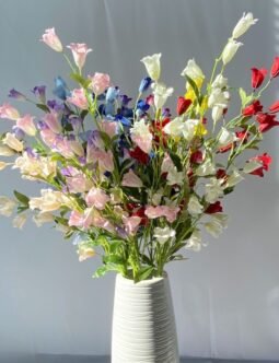 INS Style 3 forks Campanula Flower Branch