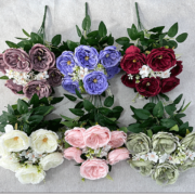 插花9头芙蓉玫 (2)