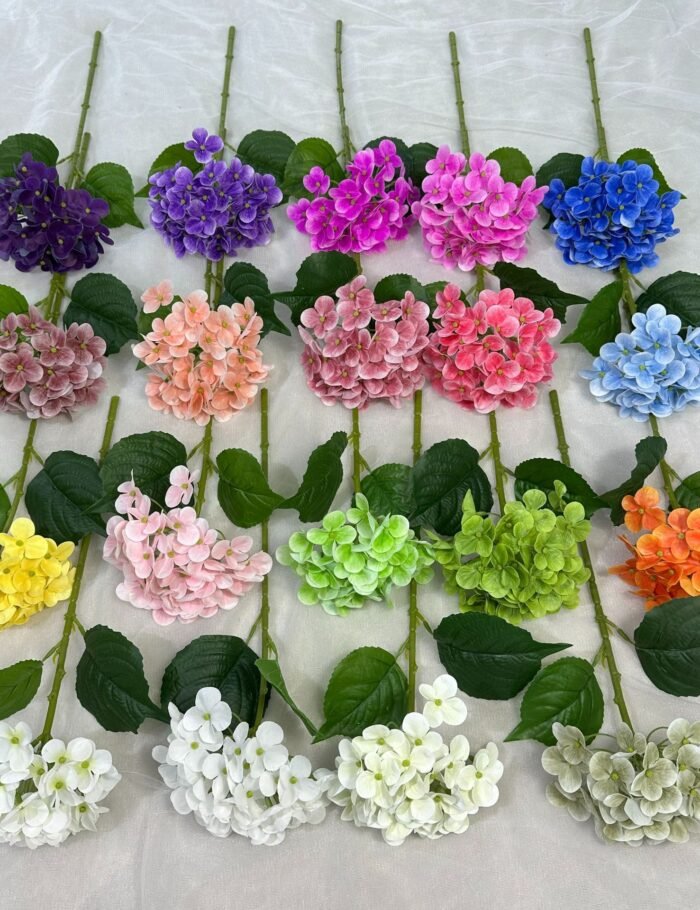 手感婉约35片小单支绣球 (2)